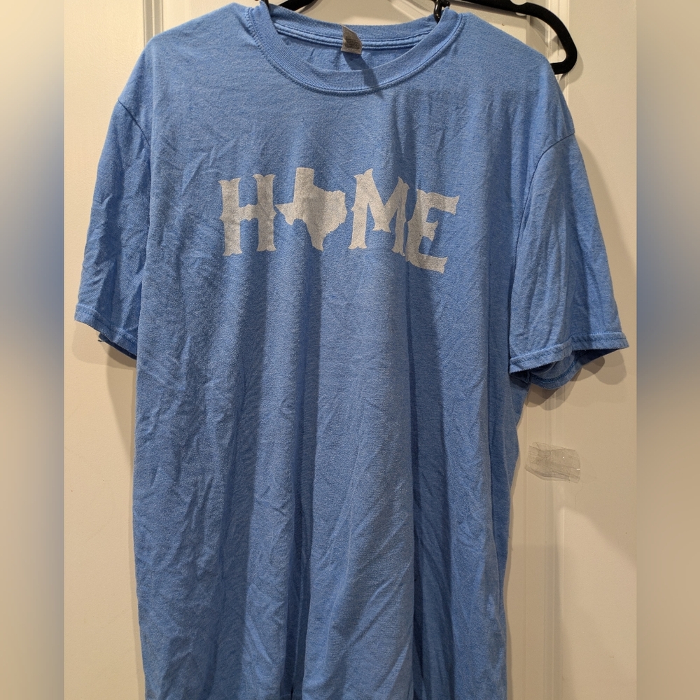 Blue HOME Graphic Tee - Short Sleeve XL